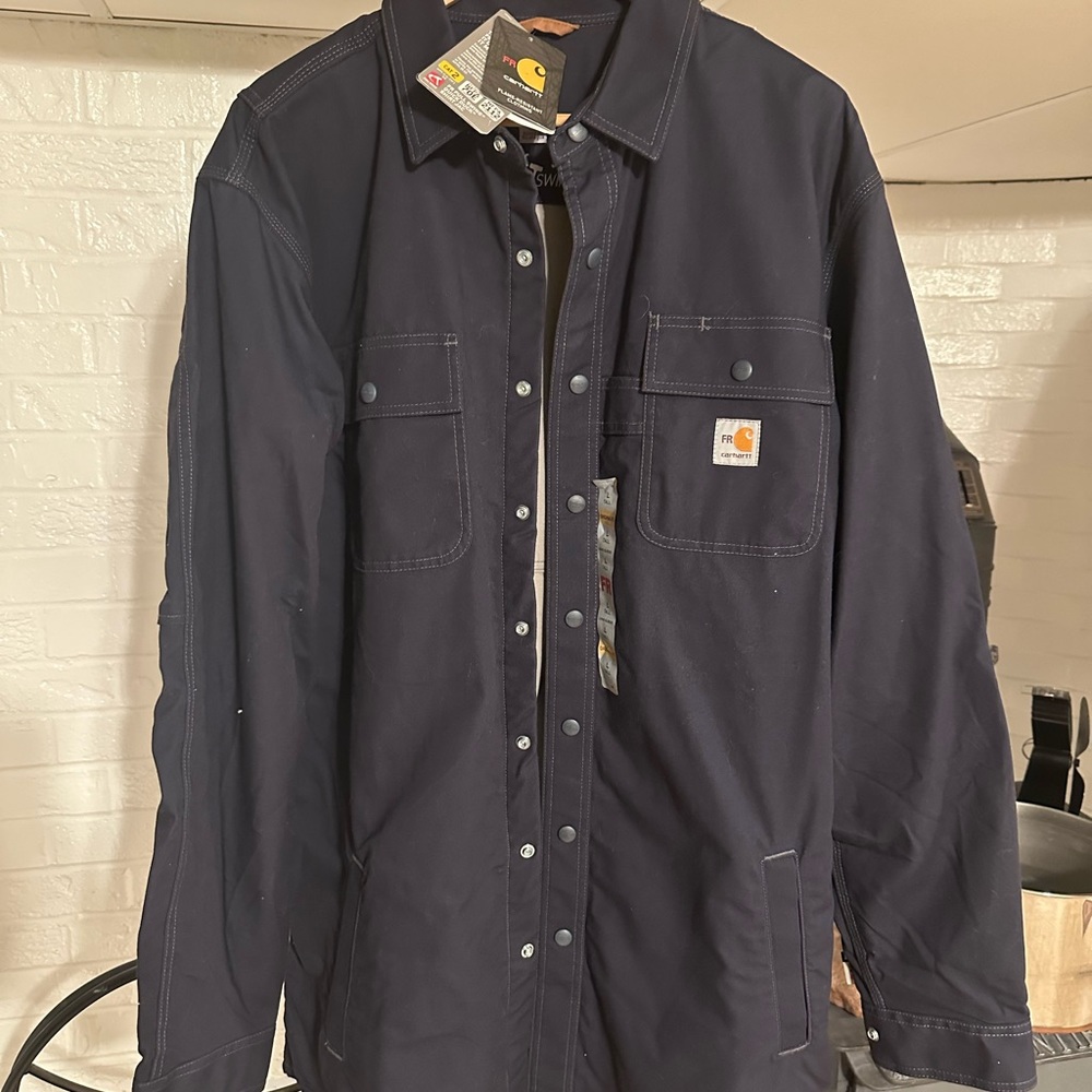 Carhartt FR duck shirt jacket. Brand new. Large-Tall. No issues